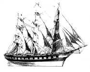 Photograph Hud-lon-901. From "The Rand and McNally Colour Illustrated Guide of Sailing Ships" by Attilio Cucari.